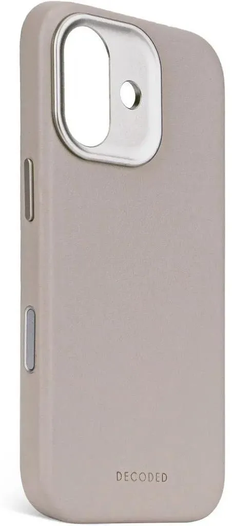 Étui iPhone 17 MagSafe en Cuir Véritable - Finition Artisanale Solid Clay - 2
