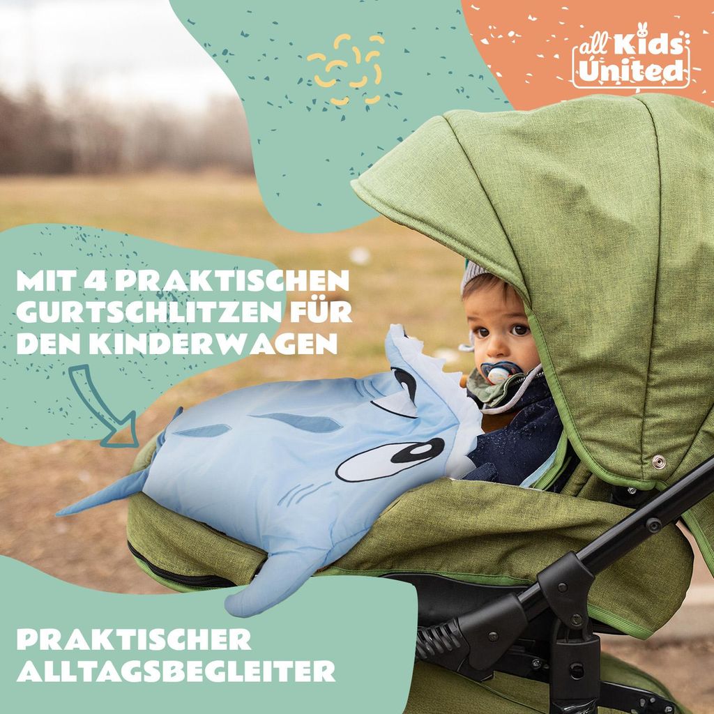 Amo Nenes Baby Schlafsack Sommer - 100% Baumwolle Mit Elastischem Bund 0-12 Monate