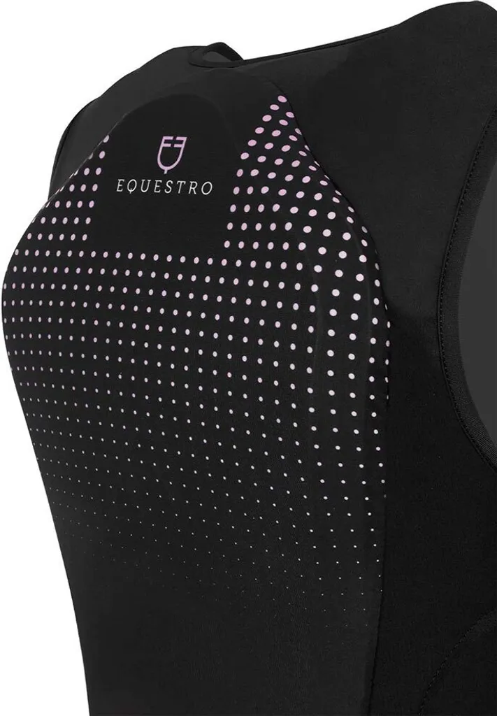 Protection de Dos Equestro pour Concours et Entraînement Noir Niveau 2
