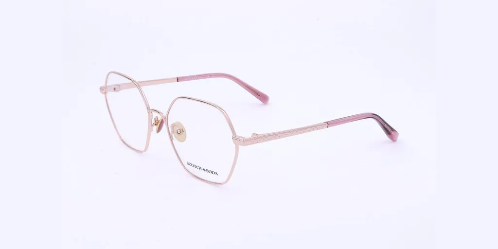 Monture de lunettes Scotch & Soda SS1025 53401 de forme rectangulaire