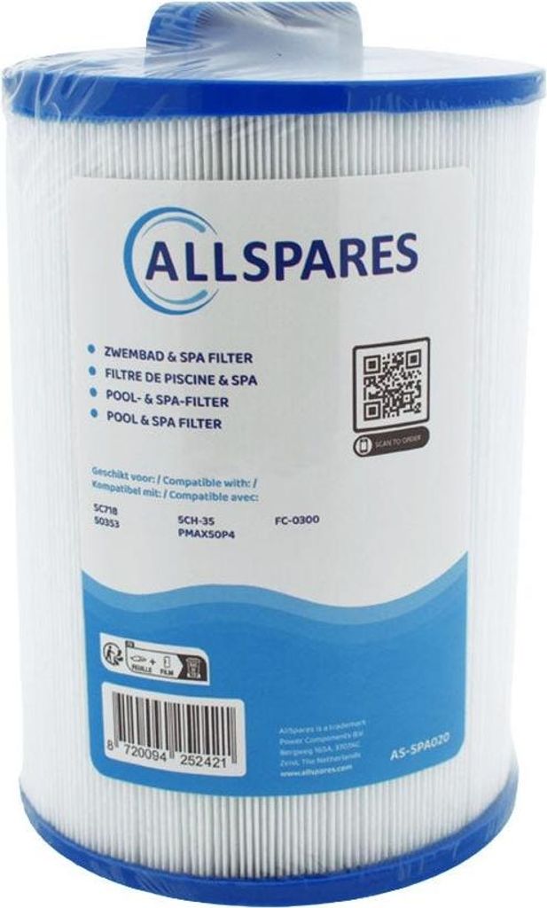AllSpares Spa Waterfilter SC718 / 50353 / 5CH-35 Produktbild 