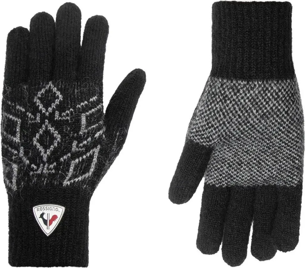 Guanti Rossignol Mia Nero - Il Must-Have Invernale per la Donna Chic