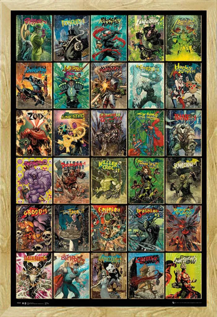 Poster DC Forever Evil Incorniciato | Cornice 61x91,5 Shinsuke faggio