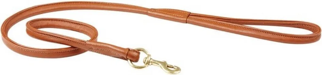 Laisse pour Chien en Cuir Rond Weatherbeeta WB1257 Marron Clair Chic