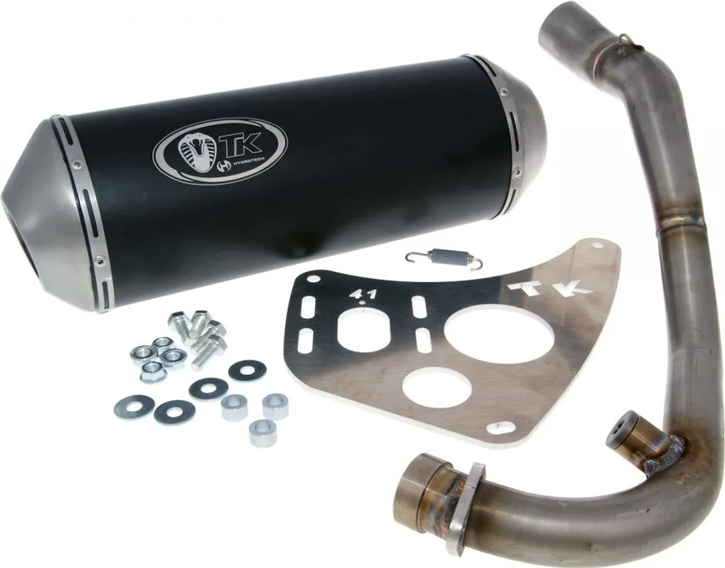 Pot d'échappement sport pour Piaggio Beverly 250-300 TurboKit GMax 4T
