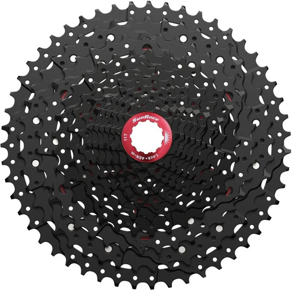 Cassette SunRace 12v CSMZ903 11-51z : fluidité et large plage VTT