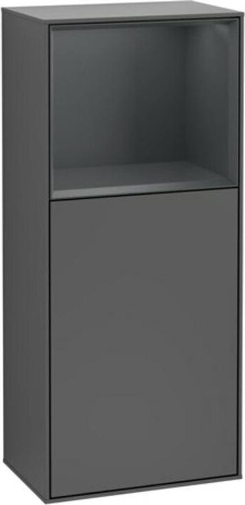 V&B Seitenschrank Wandbeleuchtung Finion 41,8x93,6cm, r, Rg o md b m, Anthrac. m
