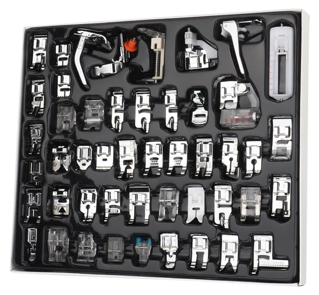 Ensemble Pieds Presseurs Universels pour Machine à Coudre (Set 48 Pièces) - 4