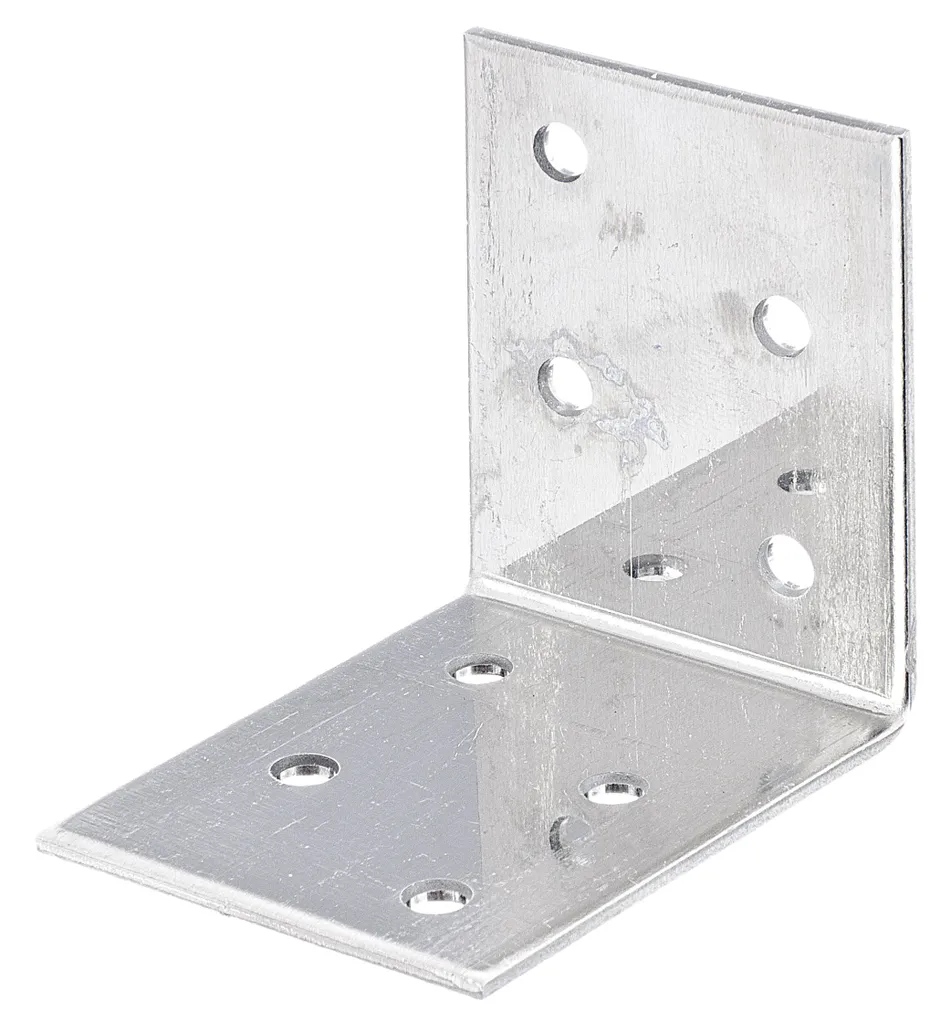 Raccord d'angle inoxydable 50x50 mm Alberts - Fixation haute densité