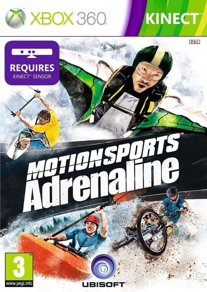 Ubisoft MotionSports Adrenaline, Xbox 360, Sport, E (Jeder)