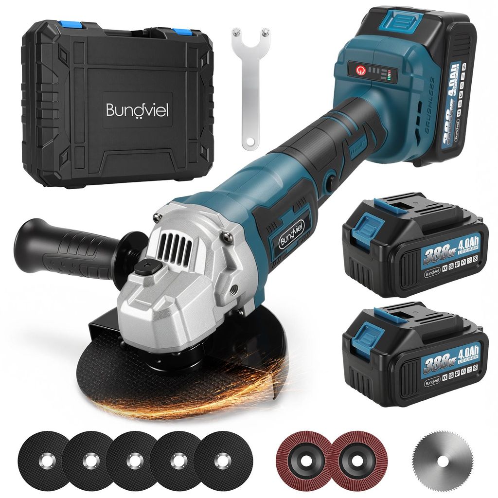 Akku Winkelschleifer 125 mm Bürstenlos Winkelschleifer Produktbild 