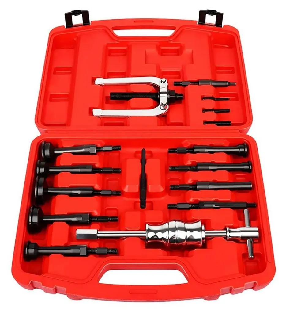 Extracteur à trou borgne coffret 16 pièces pour roulements moto