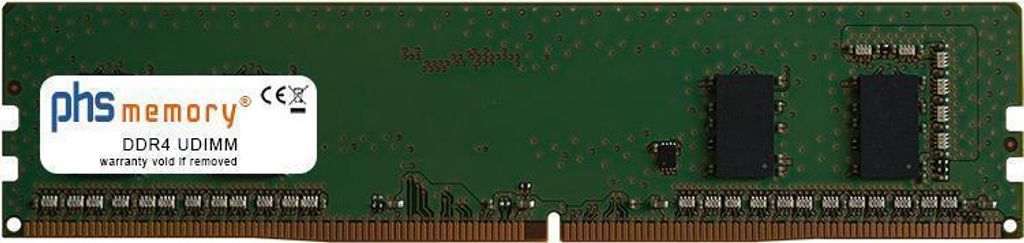 PHS-memory 4GB RAM Speicher für Fujitsu D3410-B2 DDR4 UDIMM 2400MHz (SP258846)