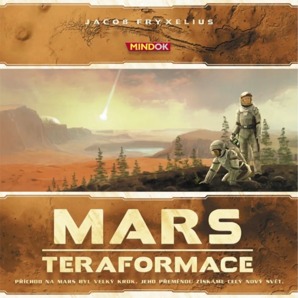 Mars Terraformation Mindok : Jeu de Cartes et Construction de Moteur