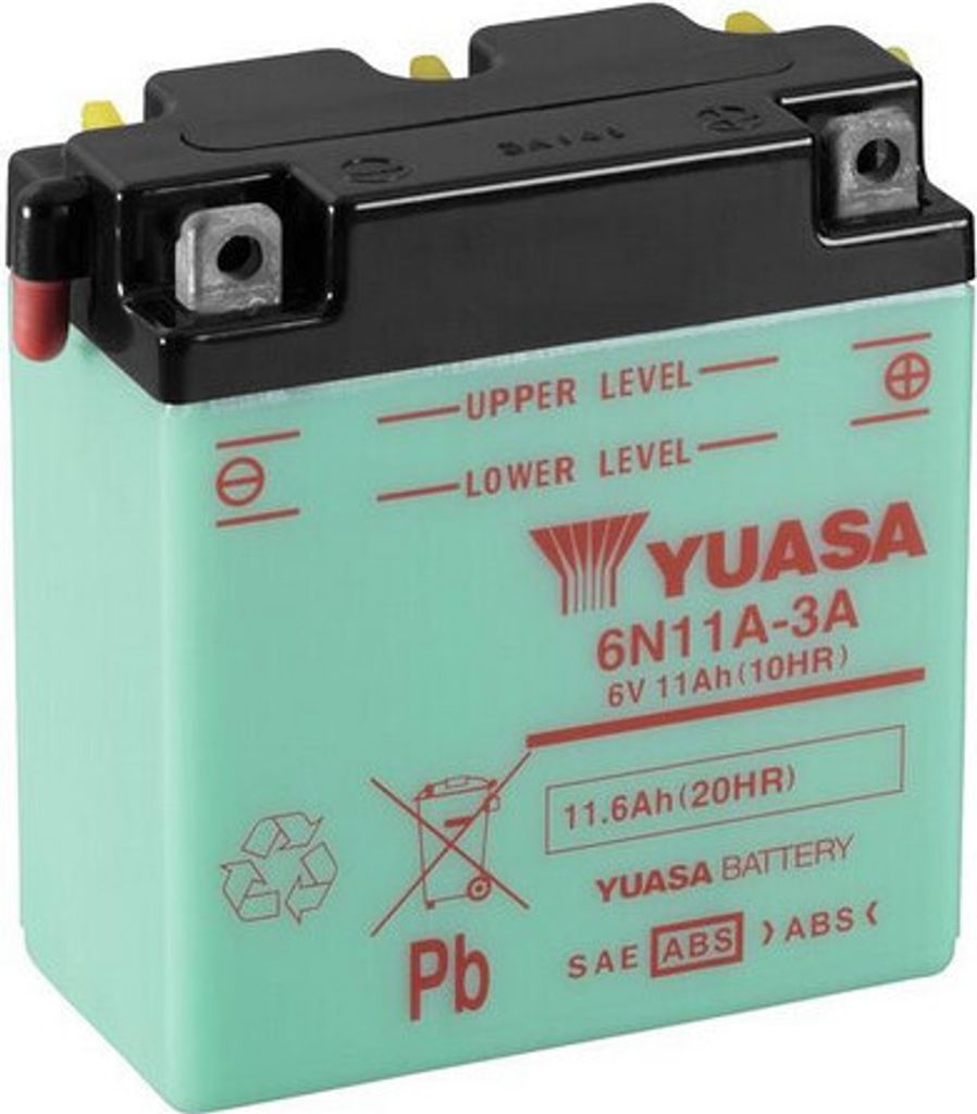 Batterie YUASA 6N11A-3A 11 AH Produktbild 