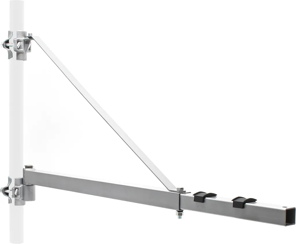 Potence de Levage Pivotante pour Treuil Électrique 600kg Acier Robuste