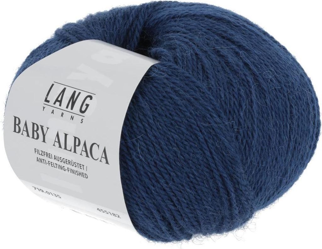 Lang Yarns - Baby Alpaca 0135 marine