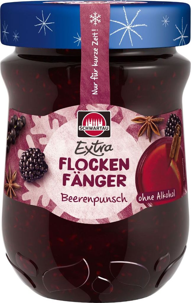 Schwartau Extra Beerenpunsch "Flockenfänger", 340g Produktbild 