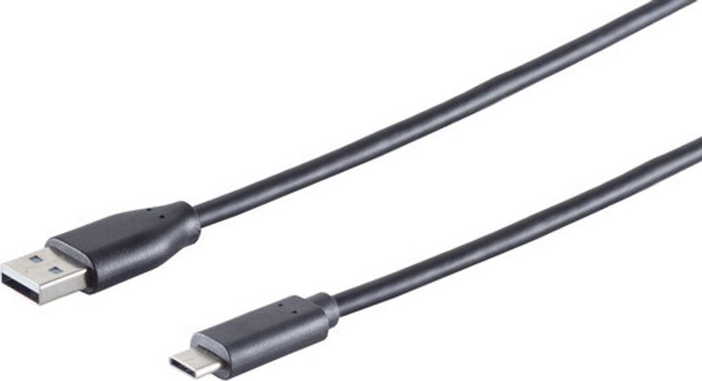 USB Kabel, 3.1 C-Stecker - 2.0 A-Stecker, 3,0m