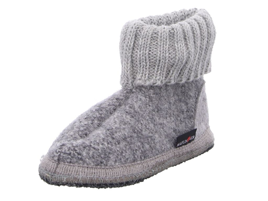 Haflinger Hüttenhausschuh EUR 36 grau