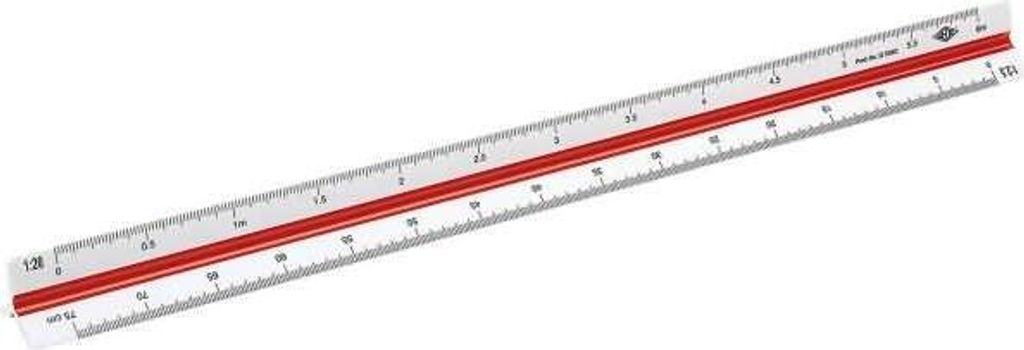 Wedo 52 55002, Kunststoff, Rot, Weiß, 300 mm, 1 Stück(e)