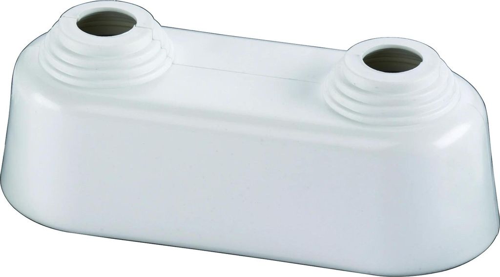 Aalberts Stelrad dubbele rozet, hoog model, voor Productafbeelding 