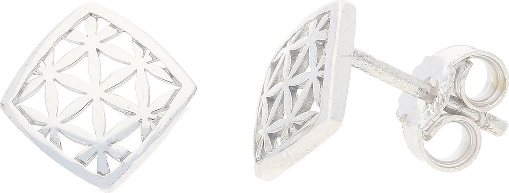 JuwelmaLux Ohrstecker 925 Silber rhodiniert JL20-06-0732
