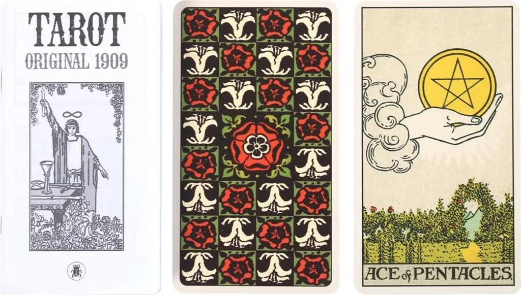 Tarot Original 1909 SD5173 pour Apprendre la Divination Facilement