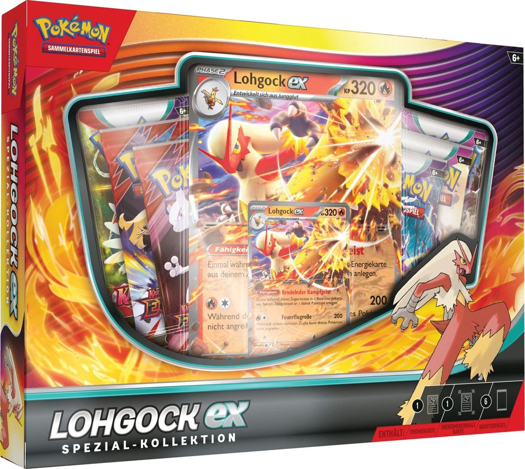Pokémon Lohgock ex Spezial-Kollektion Deutsch Produktbild 