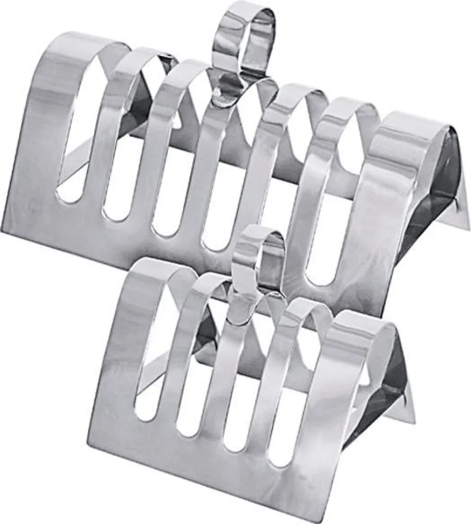 Supporto Pane CONTACTO 4 Fette - Acciaio Inox Robusto per Ristorazione