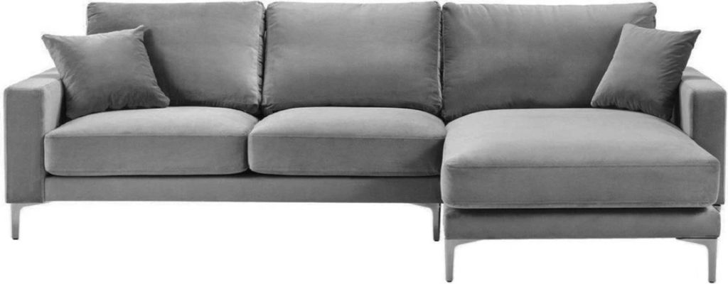 Wohnzimmer Ecksofa Grau xxl Big Kreative Möbel Textill Stoff Chesterfield Sofas