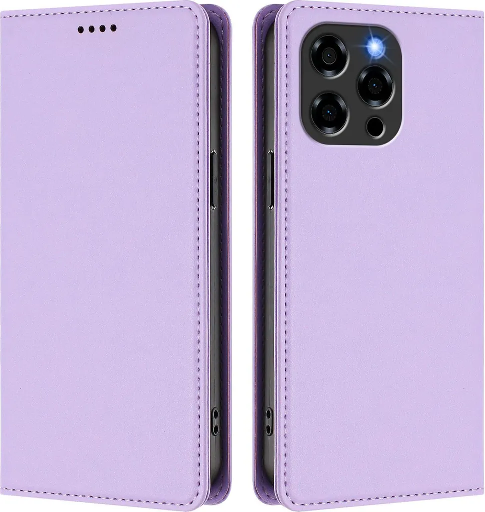 Custodia Robusta Doogee Note 58 / 58 Pro Portafoglio Viola