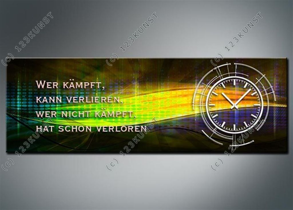 3821 Dixtime Designer Wanduhr, Wanduhren, Bürouhr, Wohnraumuhr