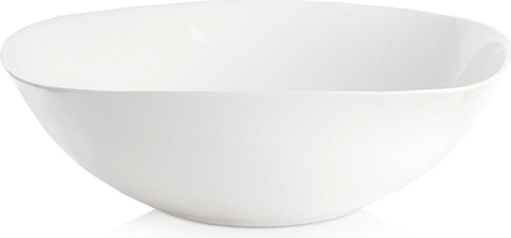 Orion Weißes Glas-Schüssel LUNA 25cm, 2L