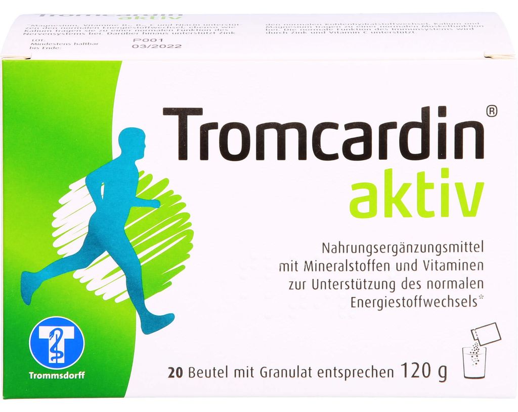 Tromcardin granuli attivi bustina 20 pz Immagine del prodotto 