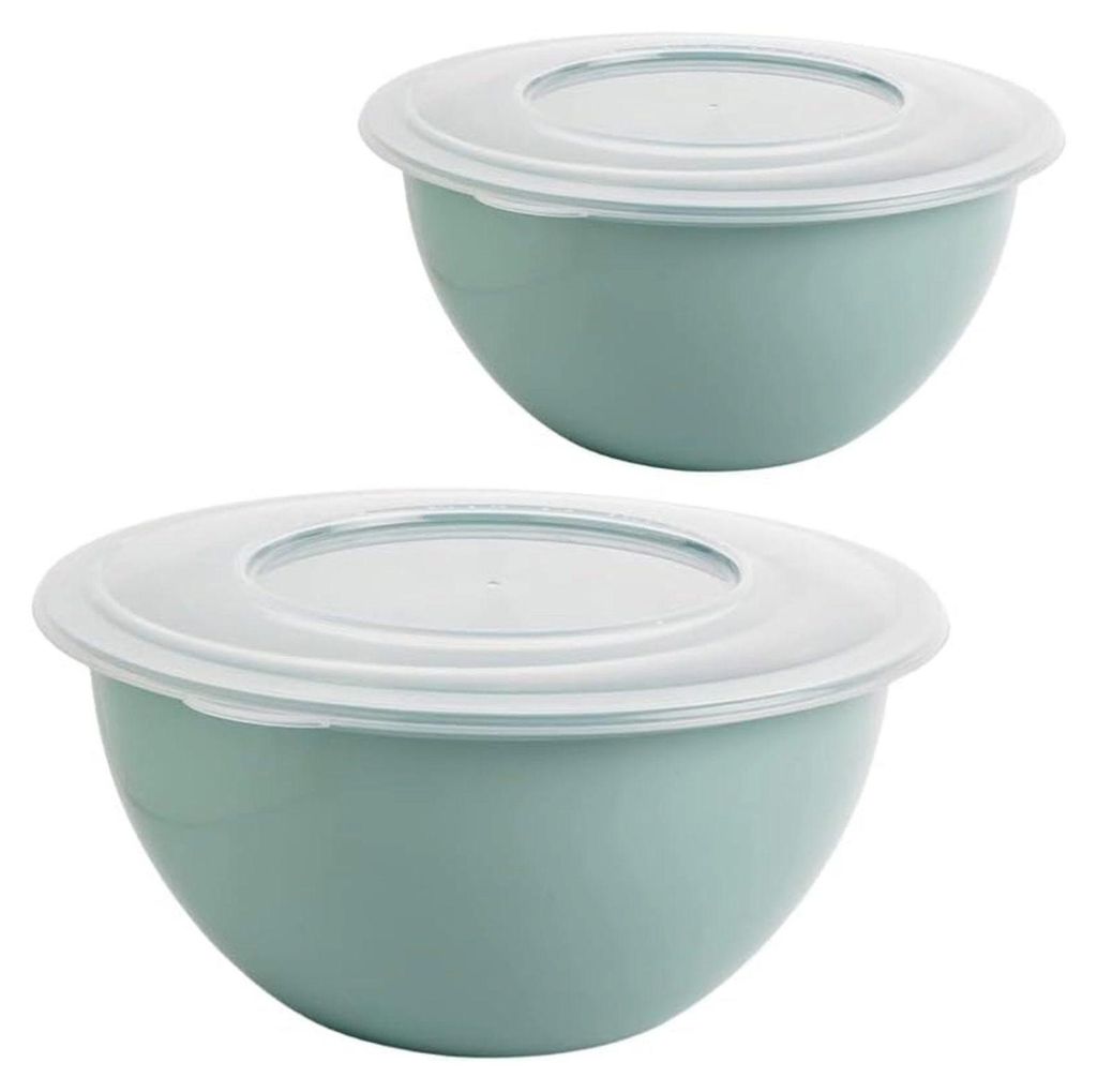 2er Set Schüsseln 5 L – Serie KRETA, Pastellgrün, mit Produktbild 