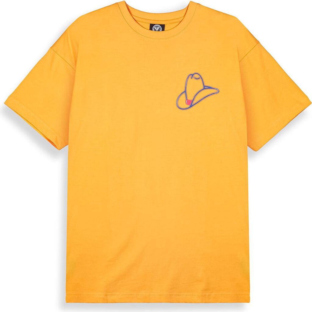 Grimey Lone Hand Lucky Looter Regular Kurzarm-t-shirt Gelb XL Mann Gelb XL