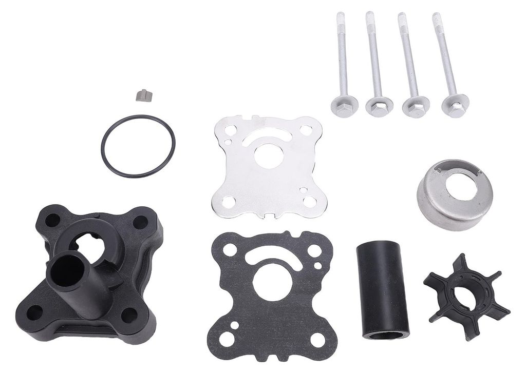 Wasserpumpenlaufrad-Reparatursatz mit Dichtung O-Ring-Gehäuse 06193 ZW9 A33 Ersatz für BFP8D BFP9.9D BF10 BFP10 BF15D BFP15D 4-Takt-Außenbordmotor