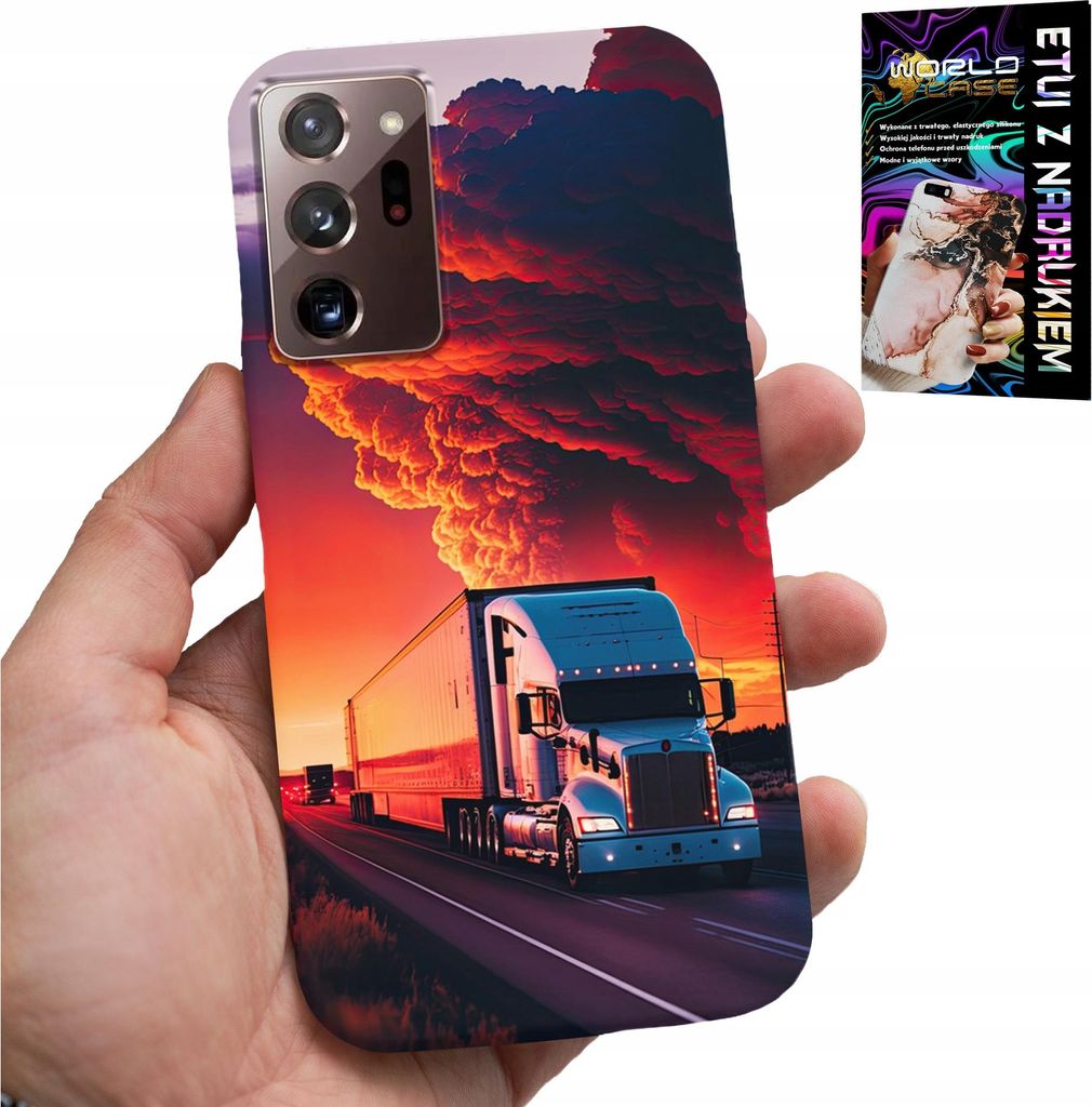 Etui Für Samsung Note 20 Ultra - Tir Truck Case + Hydrogel Film
