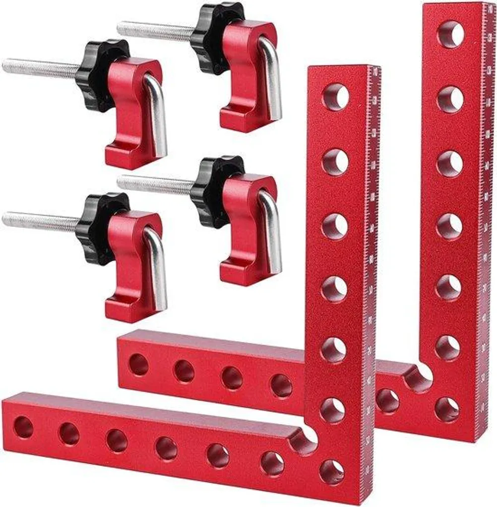 Kit de positionnement 90 degrés pour assemblage bois et collage de cadres