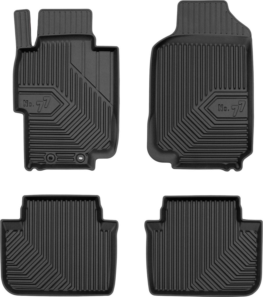 FROGUM Gummimatten Autofussmatten für Honda Accord VII 2002-2008