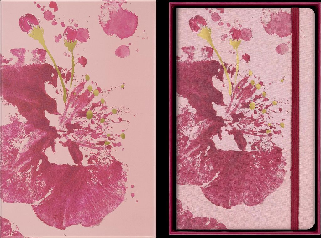 Moleskine Sakura Notizbuch limitierte Ausgabe L/A5, blanko, fester Einband, mit Box