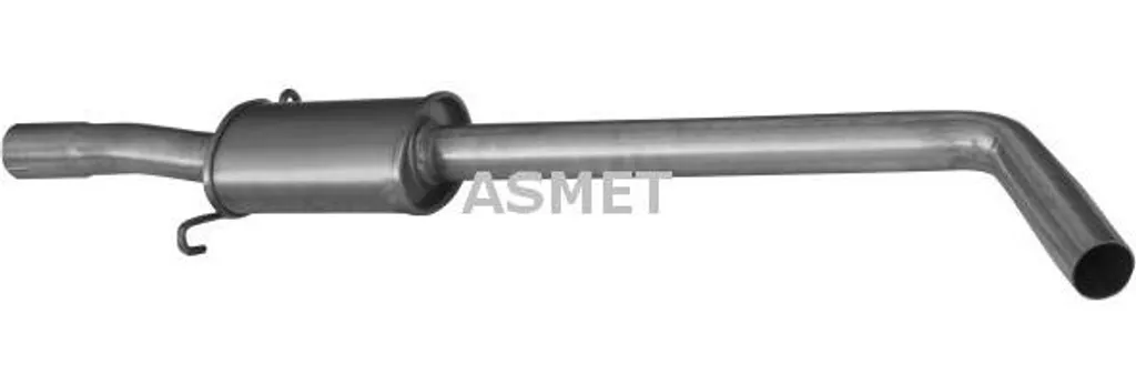 Silencieux central pour Megane et Scenic - Remplacement OE 7700844685