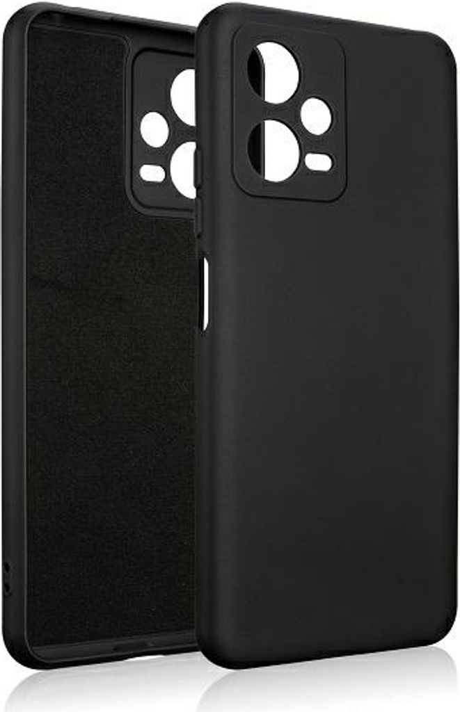 Beline Case Silikon Xiaomi Redmi Note 13 5G schwarz/schwarz Schutzhülle