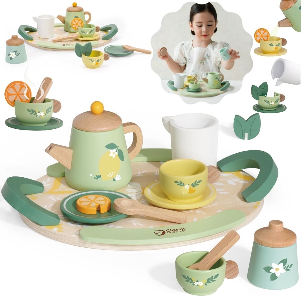 Classic World - Tee-Set Vintage - 27,2x22,7x9,2cm - ab 3 Jahre