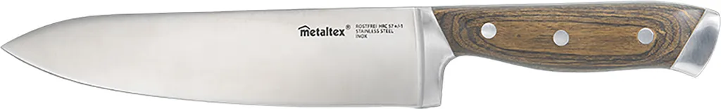 Metaltex Heritage Chefmes met Houten Greep 34 cm