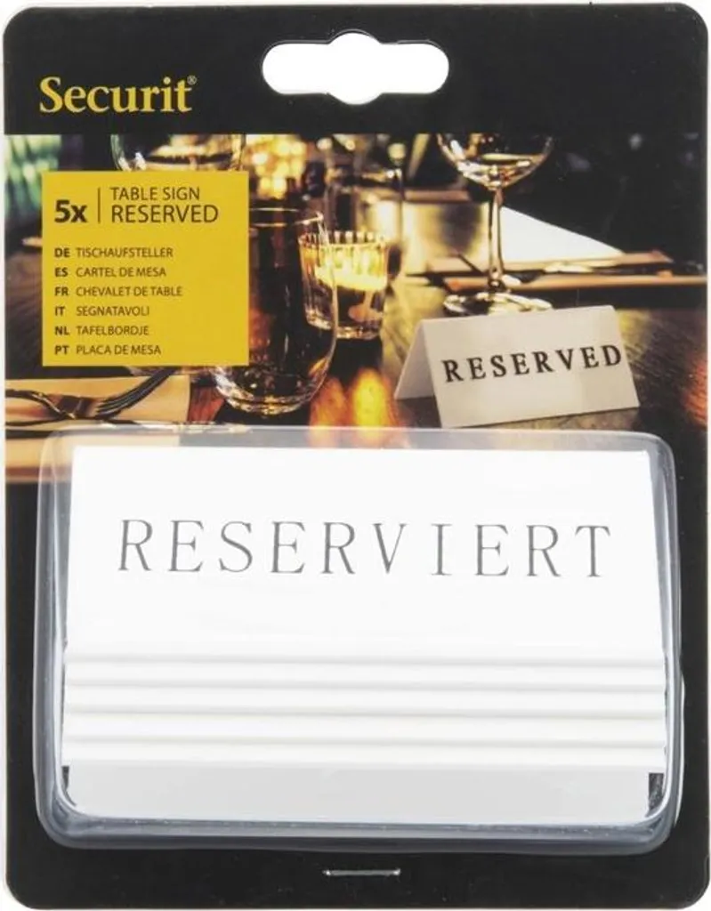 Évitez les erreurs de placement avec ces 5 supports de table Reserviert
