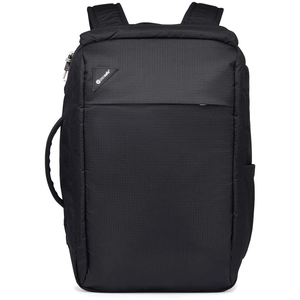 Pacsafe Vibe 28L Zaino Antifurto Laptop 15" Nero Jet Black - Sicurezza Top