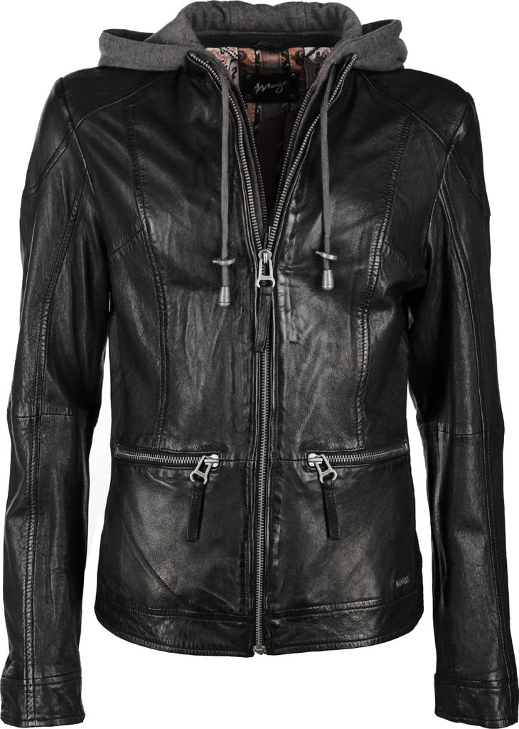 Maze Lederjacke Brayford Damen black M