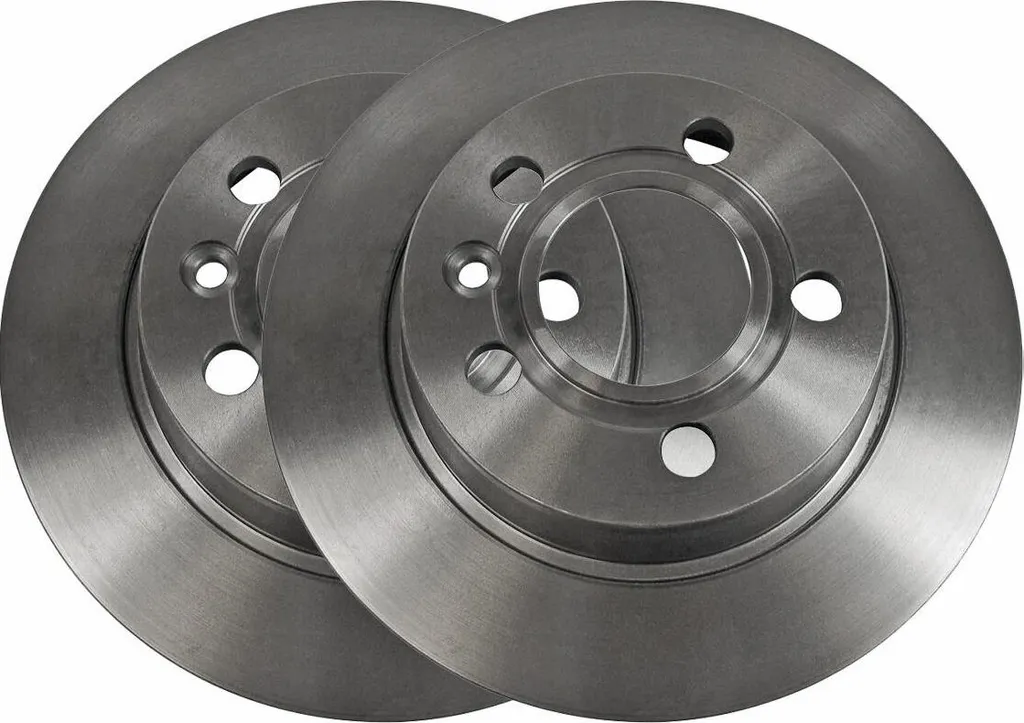 2x Disques de frein arrière VAICO V10-40067 de 268mm pour VW Sharan